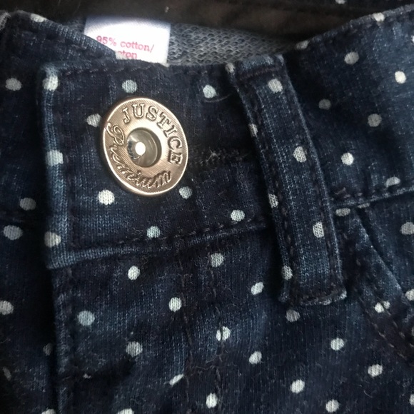 Justice Polka Dot Premium Jeans - Picture 3 of 5
